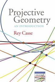 Cover of: Projective Geometry by Rey Casse