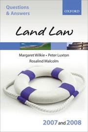Cover of: Q and A: Land Law 2007-2008 (Blackstone's Law Questions and Answers)