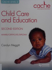 Cover of: CACHE level 2 child care and education: award/certificate/diploma
