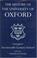 Cover of: The History of the University of Oxford: Volume IV