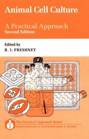 Cover of: Animal cell culture: a practical approach