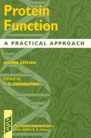 Cover of: Protein Function: A Practical Approach (Practical Approach Series)