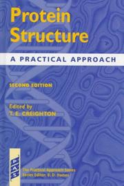 Cover of: Protein Structure by T. E. Creighton, T. E. Creighton