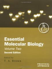 Cover of: Essential Molecular Biology: A Practical Approach Volume II (Practical Approach Series)