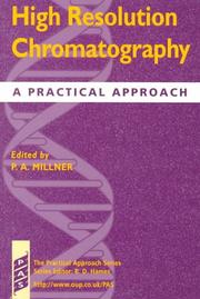 Cover of: High Resolution Chromatography by Paul Millner, Paul Millner