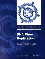 Cover of: DNA Virus Replication (Frontiers in Molecular Biology) by Alan J. Cann