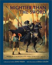 Cover of: Mightier than the sword: world folktales for strong boys