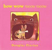 Cover of: Bow wow meow meow by Douglas Florian