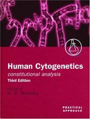 Human Cytogenetics: Constitutional Analysis by D. E. Rooney