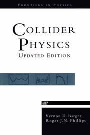 Cover of: Collider physics