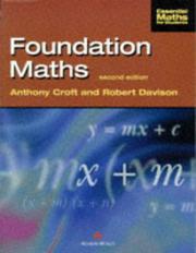 Cover of: Foundation maths by Tony Croft