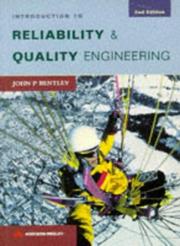 Cover of: Introduction to reliability and quality engineering