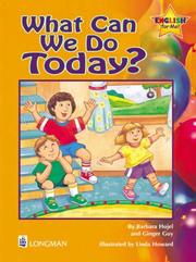 Cover of: What can we do today?
