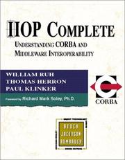 Cover of: IIOP Complete | William A. Ruh