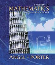 Cover of: A survey of mathematics with applications by Allen R. Angel