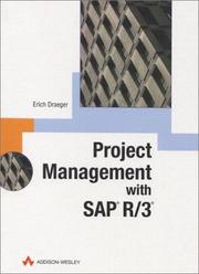 Cover of: Project management with SAP R/3 by Eric Draeger
