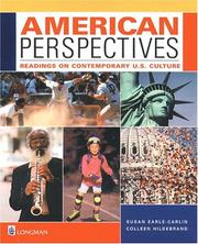 Cover of: American perspectives: readings on contemporary U.S. culture