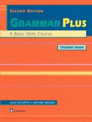 Cover of: Grammar Plus: A Basic Skills Course, Student Book, Second Edition