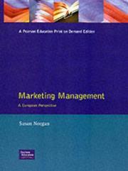 Cover of: Marketing management by Susan Norgan