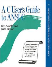 Cover of: A C user's guide to ANSI C