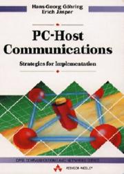 Cover of: PC-host communications: strategies for implementation