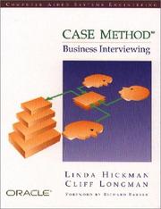 Cover of: Business interviewing