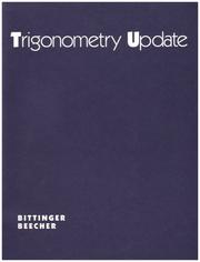 Cover of: Trigonometry Update by Judith A. Beecher, Beecher