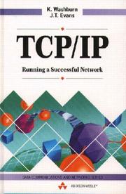 Cover of: TCP/IP: running a successful network