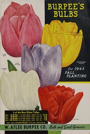 Cover of: Burpee's bulbs for 1943 fall planting