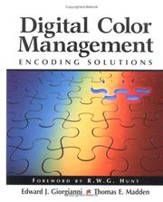 Cover of: Digital color management by Edward J. Giorgianni