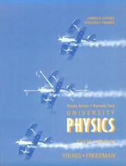 Cover of: University Physics (Study Guide)