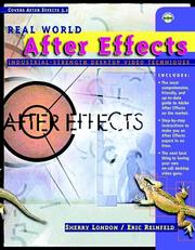 Cover of: Real World After Effects (version 3.1) by Sherry London, Victor Reinfeld