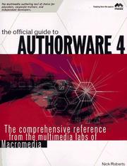 Cover of: The official guide to Authorware 4