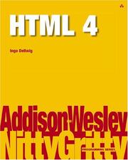 Cover of: HTML 4.0