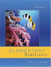 Cover of: Introductory statistics by N. A. Weiss