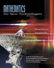 Cover of: Mathematics for New Technologies by Don Hutchison, Mark Yannotta