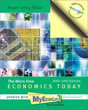 Cover of: Economics Today by Roger LeRoy Miller