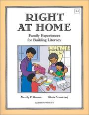 Cover of: Right at home: family experiences for building literacy