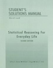 Statistical Reasoning for Everyday Life by Mario F. Triola