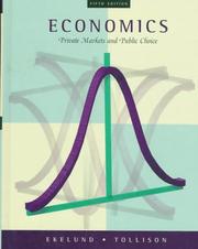 Cover of: Economics by Robert B. Ekelund Jr., Robert D. Tollison, Robert B. Ekelund Jr.