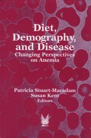 Cover of: Diet, demography, and disease by Patricia Stuart-Macadam and Susan Kent, editors.
