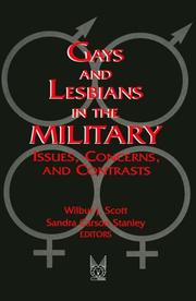 Cover of: Gays and lesbians in the military: issues, concerns, and contrasts