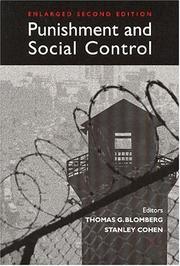 Cover of: Punishment and Social Control: Enlarged Sceond Edition (New Lines in Criminology)