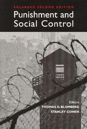 Cover of: Punishment and Social Control: Essays in Honor of Sheldon L. Messinger (Social Problems and Social Issues)