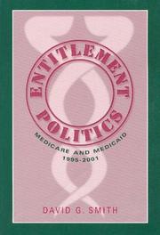 Cover of: Entitlement Politics by David Smith April 29, 2008