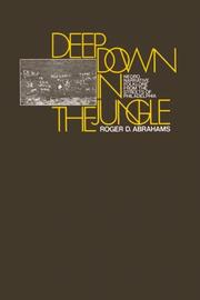 Cover of: Deep Down in the Jungle: Black American Folklore from the Streets of Philadelphia