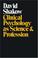 Cover of: Clinical Psychology as Science and Profession