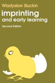 Cover of: Imprinting and Early Learning