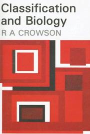 Cover of: Classification and Biology by R. Crowson