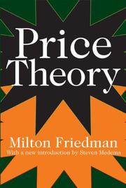 Cover of: Price Theory by Milton Friedman